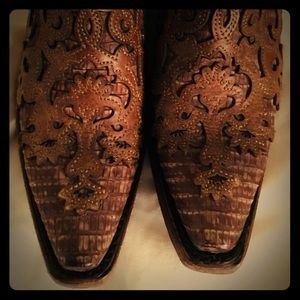 Size 7.5 women’s Corral Cowboy Boots